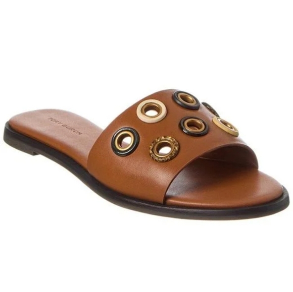 Tory Burch Everly Leather Sandals New - Picture 1 of 4